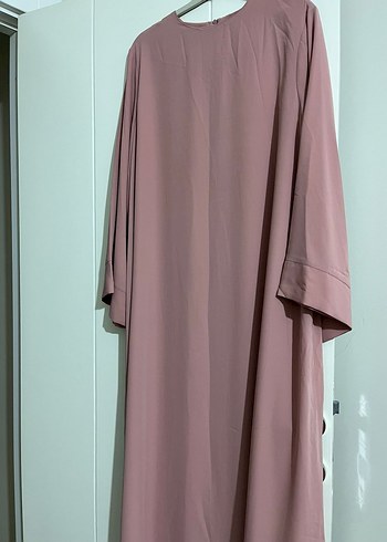 Gül Kurusu / Pudra Ton Abaya  Temiz - Görsel 3