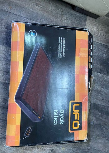 UFO Under Desk Heater  Ayak Altı Isıtıcı (Kutulu) - Görsel 9