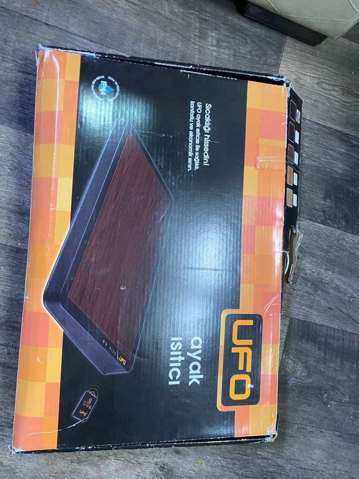 UFO Under Desk Heater  Ayak Altı Isıtıcı (Kutulu) - Görsel 5