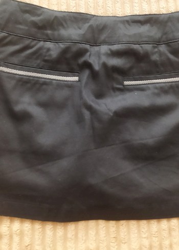 Siyah etek şort - Görsel 4