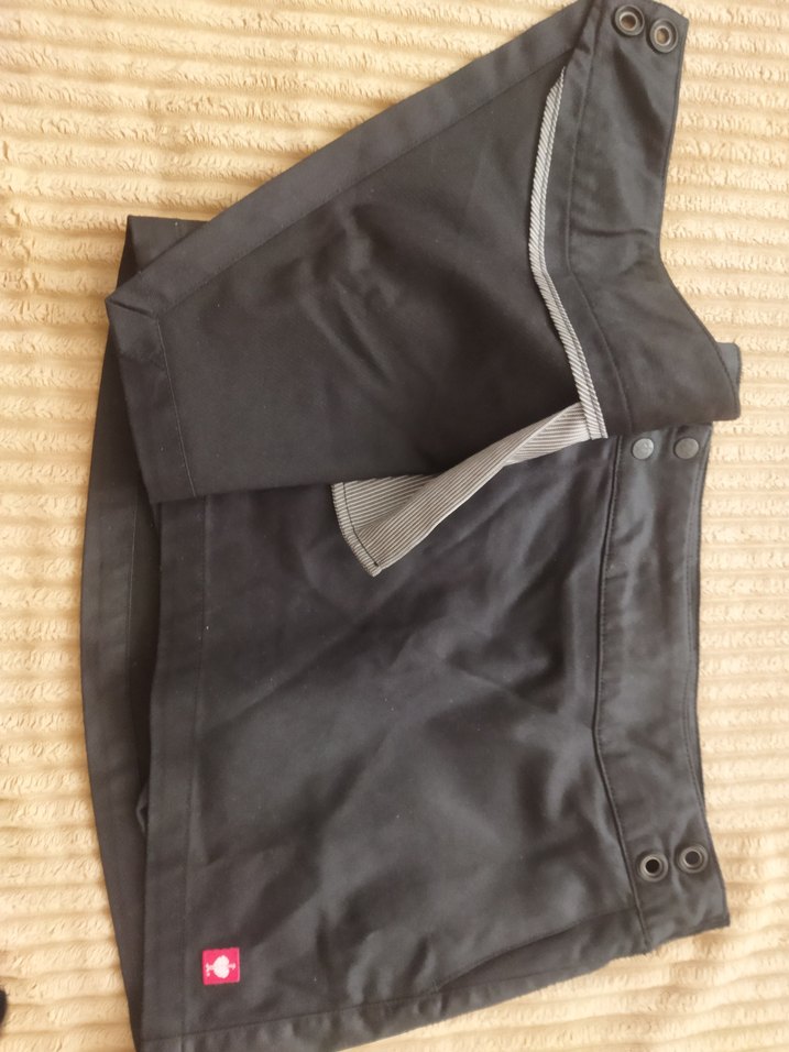 Siyah etek şort - Görsel 2