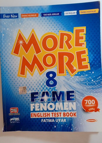 More & More 8 Fenomen İngilizce Test Kitabı