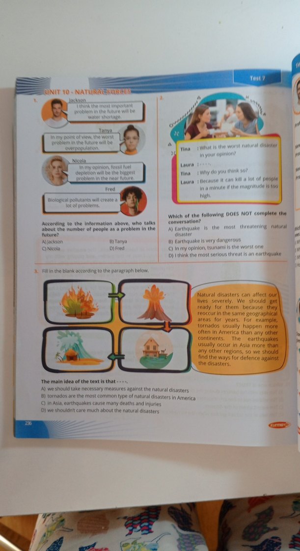 More & More 8 Fenomen İngilizce Test Kitabı - Görsel 4