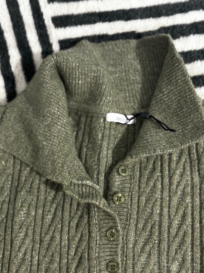 Gri Örgü Kadın Kazak Yumuşak Dokulu - Görsel 2