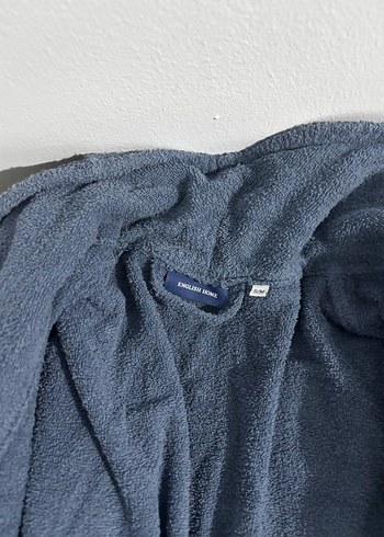 Bohem Tarzı Mavi Bornoz - Görsel 3