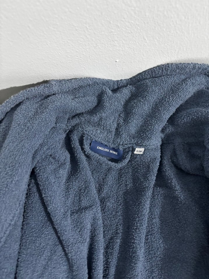 Bohem Tarzı Mavi Bornoz - Görsel 3