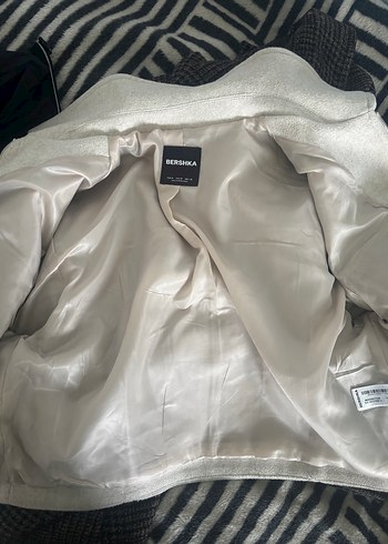 Bej rengi fermuarlı plant cejet - Görsel 2