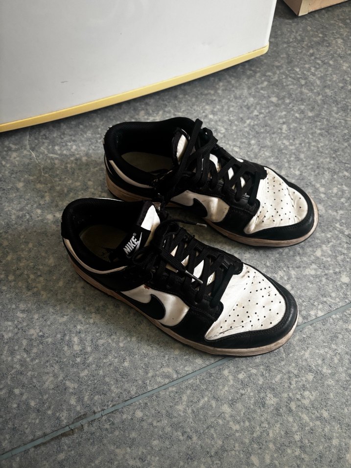 Siyah Beyaz Bağcıklı Spor Kadın Sneakers - Görsel 3