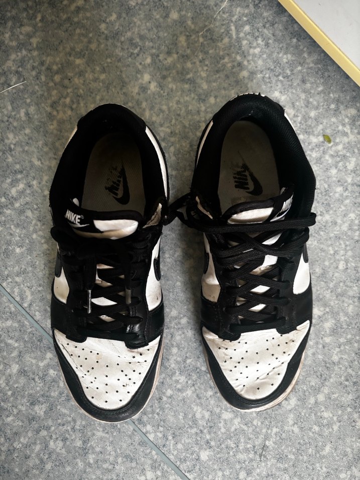 Siyah Beyaz Bağcıklı Spor Kadın Sneakers - Görsel 2