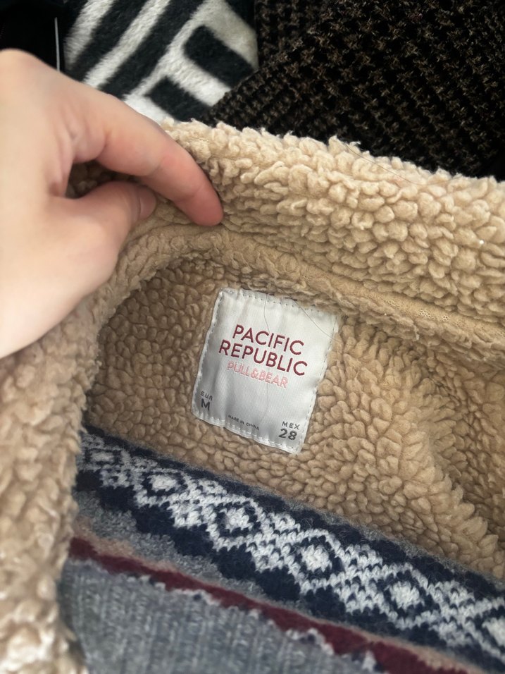 Düğmeli Bohem Kadın Beyaz Ceket kadife - Görsel 2