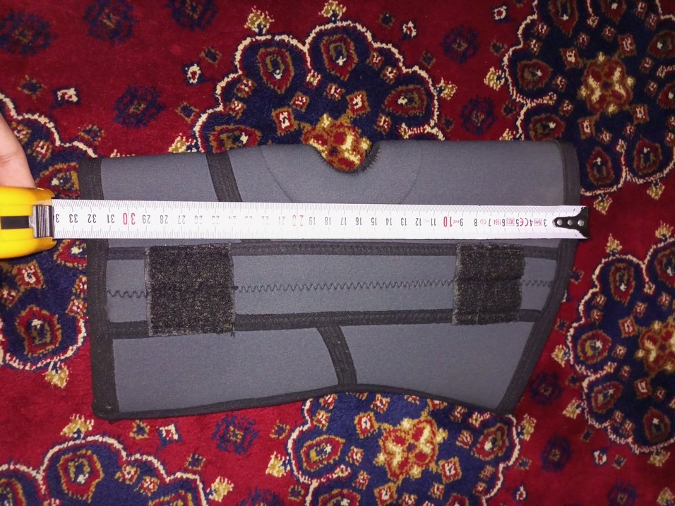 Gri Motosiklet Diz Koruyucu Velcro Bantlı - Görsel 4