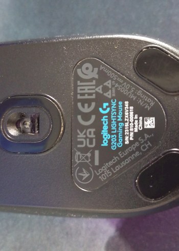 Logitech g203 siyah oyuncu mouse - Görsel 4