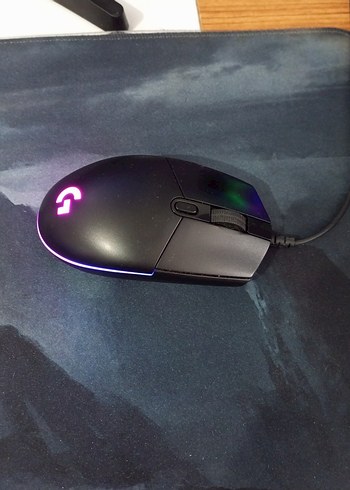 Logitech g203 siyah oyuncu mouse - Görsel 6