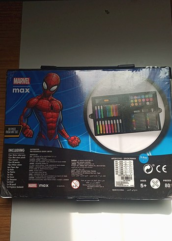 Marvel Spiderman Mega Art 80 Parça Set