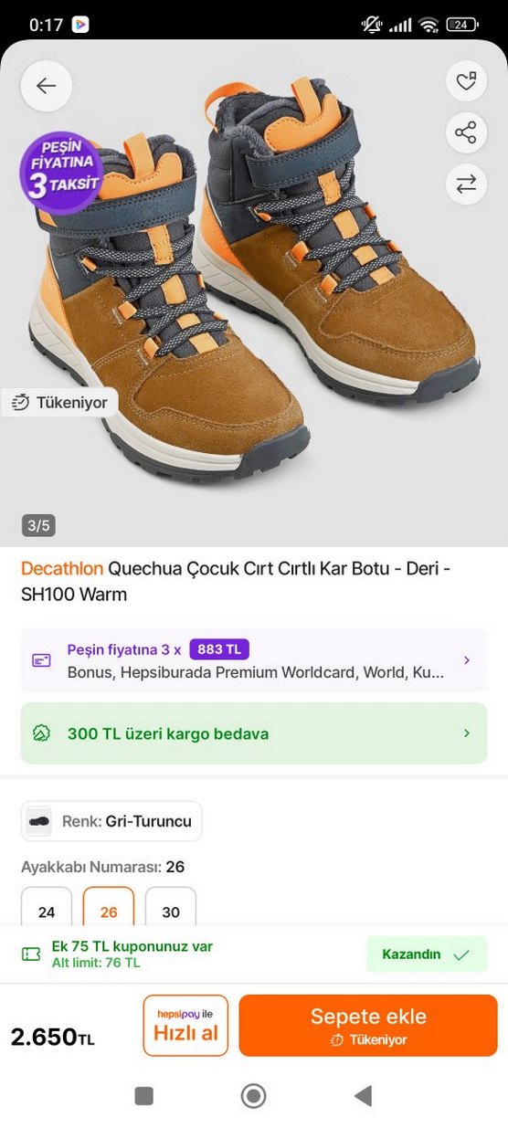 27 numara bot yeni gibu saglam - Görsel 5