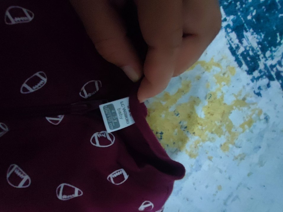 Bordo Düğmeli  Çocuk Polar Pijama - Görsel 2