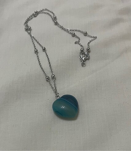 HEART BLUE KOLYE