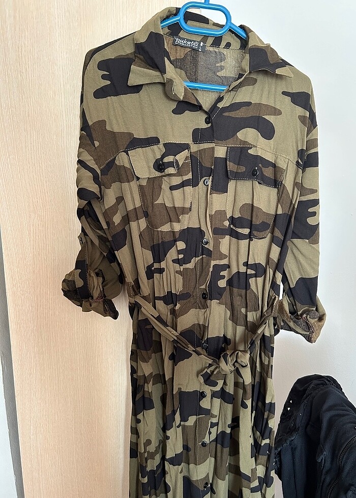 Gömlek Elbise - Görsel 2