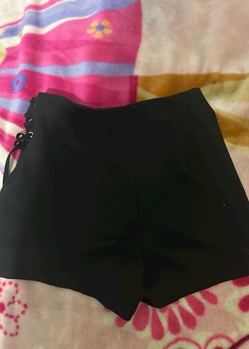 Trendyolmilla yandan baglamalı Şort Etek - Görsel 2