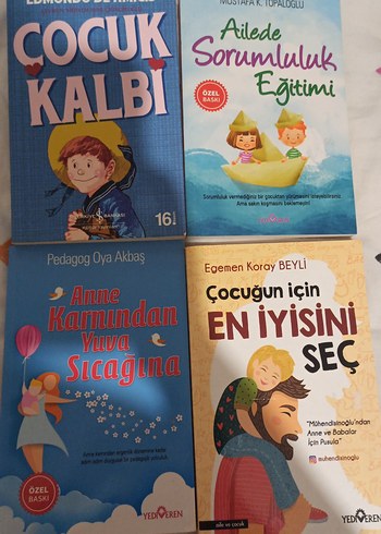 4 Çocuk Kitabı Seti - Yediveren Yayınları