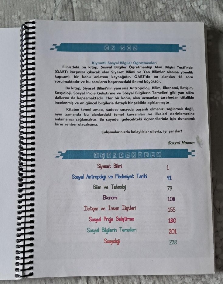 Sosyal Bilgiler Öğretmenliği Konu Anlatımı 2025 - Görsel 3