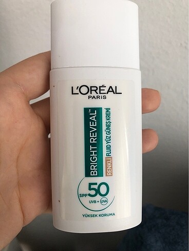 loreal paris gunes kremi
