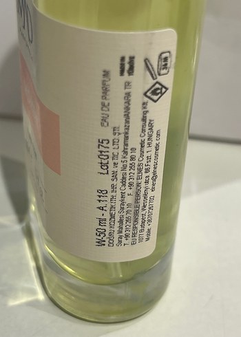 MAD A118 Kadın Parfümü 50 ml Çiçeksi Koku - Görsel 4