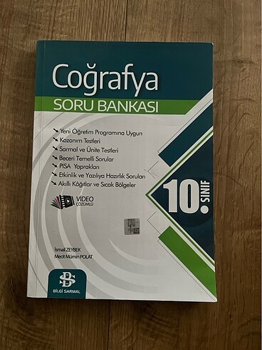 Bilgi Sarmal 10.Sınıf Coğrafya Soru Bankası