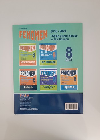 Fenomen 8. Sınıf Din Kültürü ve Ahlak Bilgisi LGS