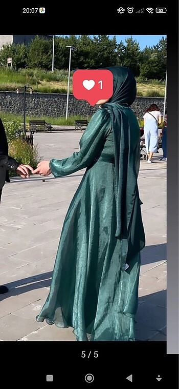 Diğer Jan jan şifon elbise