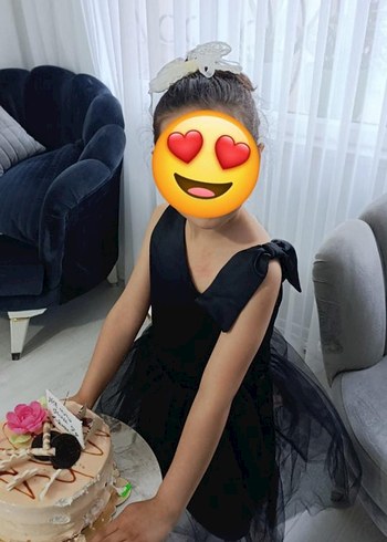 LC Waikiki Kız Çocuk Siyah V Yaka Parlak Kolsuz Üst
