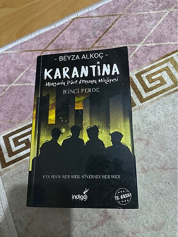 Karantina kitap beyza alkoç