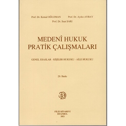 medeni hukuk pratik 19. baskı