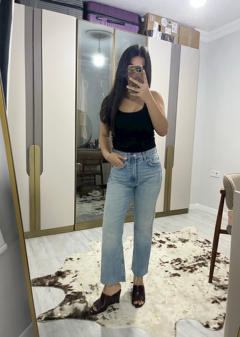 Bordo Deri Dolgu Topuk Kadın Terlik - Görsel 9