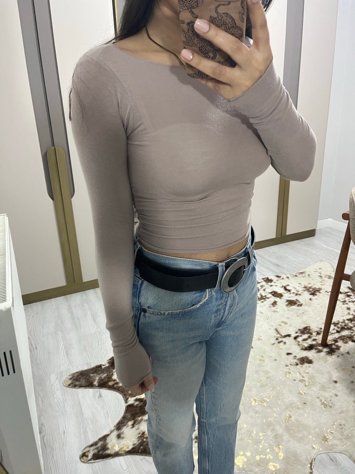 Transparan bluz - Görsel 2