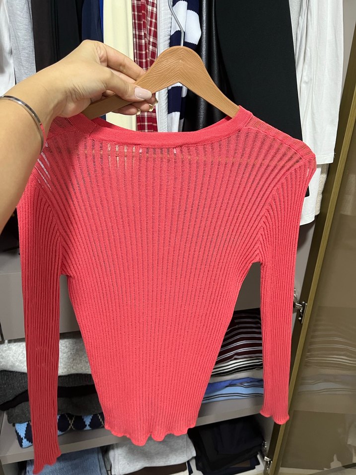 Balıkçı Yaka Fitilli Triko - Görsel 5