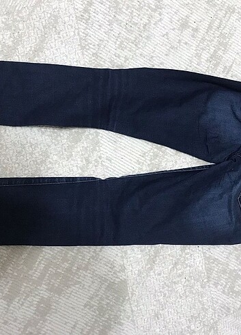 10 Yaş Beden Kız çocuk mavi kot pantolon
