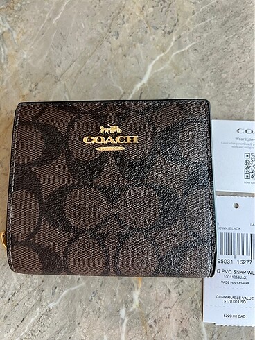 Coach Coach Snap wallet