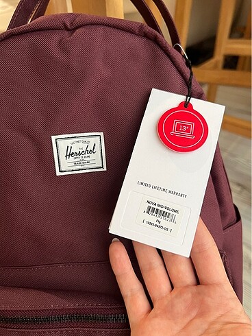 Beden bordo Renk Herschel Bordo Sırt Çantası