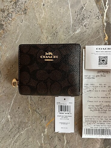 Coach Coach Snap Wallet