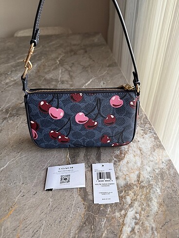 Beden lacivert Renk Coach Nolita 19 Cherry ???? print