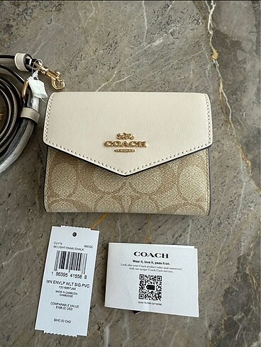 Coach Coach Envelope Askılı Mini Çanta
