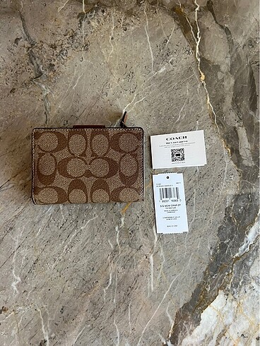 Beden Coach corner zip cüzdan