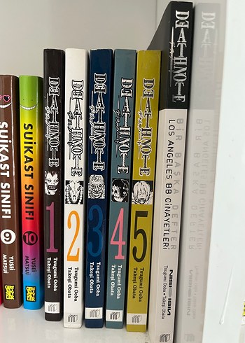 Death Note Çizgi Roman Seti ve Los Angeles BB Cinayetleri