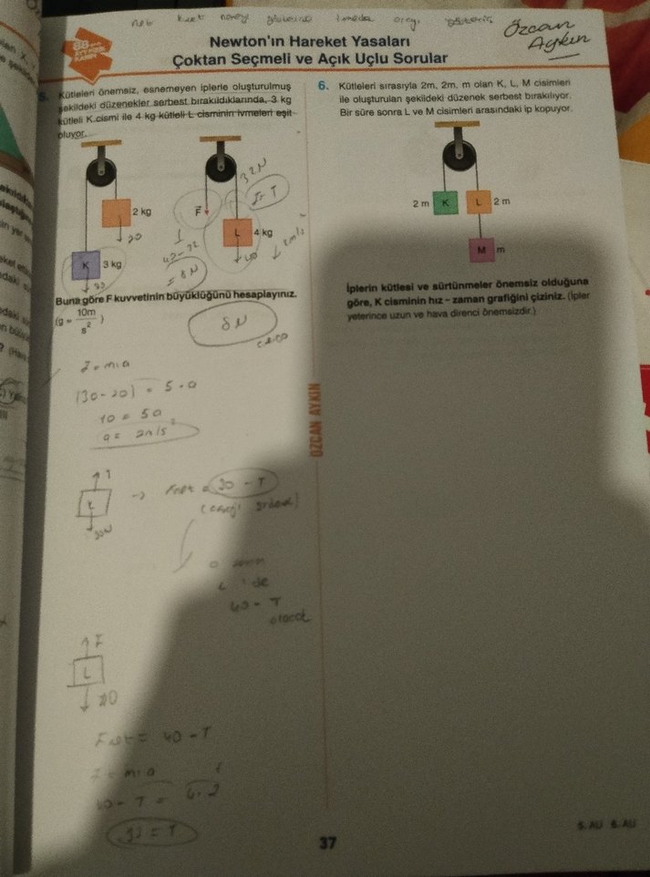 88 Günde AYT Fizik Kampı Kitabı - Görsel 3