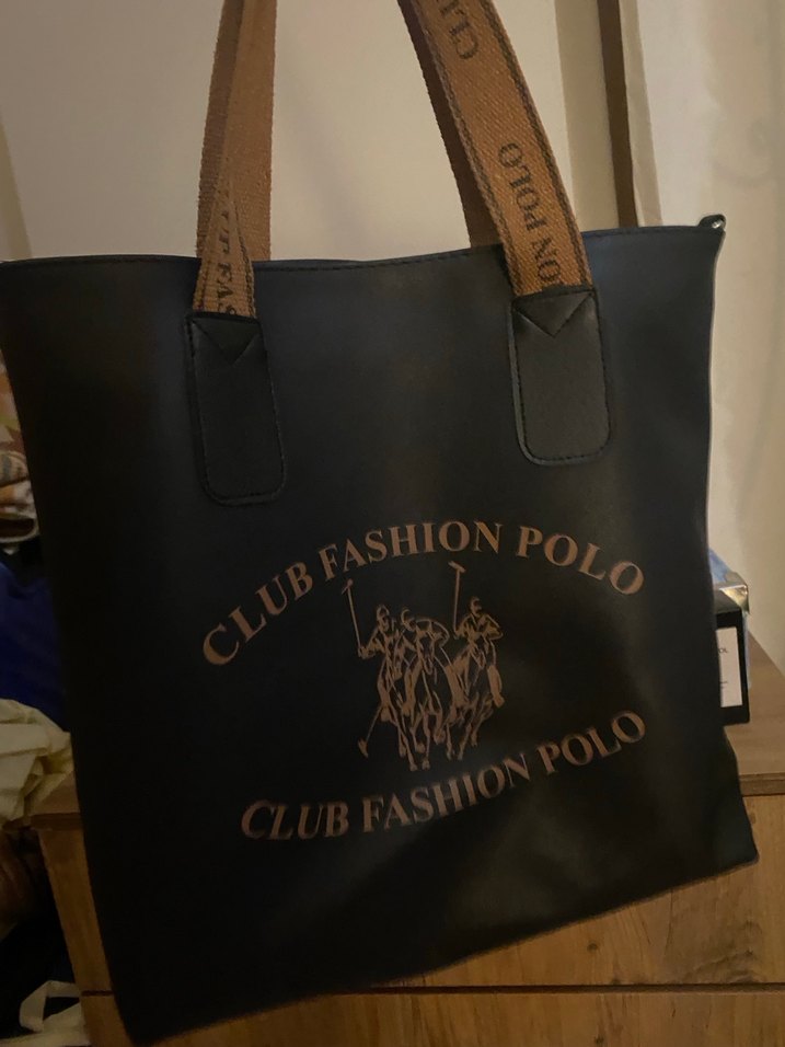 Siyah polo çanta - Görsel 2