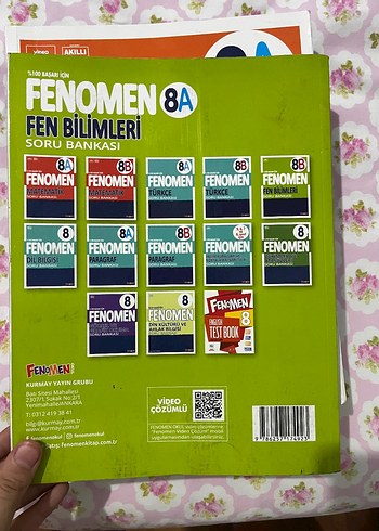  Fenomen 8A Fen Bilimleri Soru Bankası