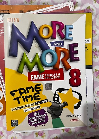 More and More 8 İngilizce Deneme Kitabı