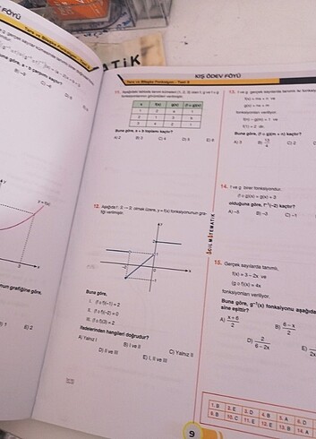 Beden Acil matematik 10.sınıf ödev föyü