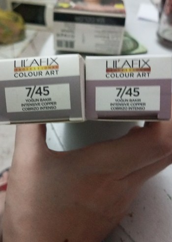 Beden Renk Diger LILAFIX Saç Boyası Kremi